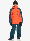 Quiksilver Mission Block Insulated Snow Youth Jacket 2024 - Grenadine