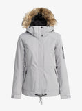 Roxy Meade Insulated Snow Womens Jacket 2024 - Heather Grey