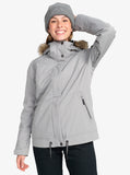 Roxy Meade Insulated Snow Womens Jacket 2024 - Heather Grey