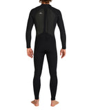 O'NEILL FOCUS 4/3mm Back Zip Sealed Mens Wetsuit - Black