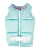 JETPILOT Freeride Girls Youth Neo Vest 2026 - Teal