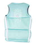 JETPILOT Freeride Girls Youth Neo Vest 2026 - Teal