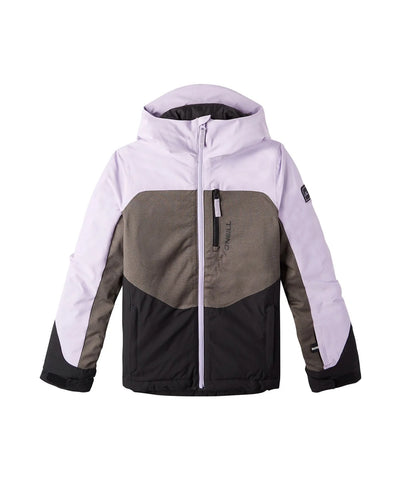 O'Neill Carbonite Youth Jacket 2024 - Purple Rose Colour Block