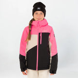 O'Neill Girls CRUZ Triple Snow Jacket Youth 2026 - Black Out Colour Block