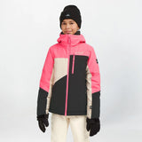 O'Neill Girls CRUZ Triple Snow Jacket Youth 2026 - Black Out Colour Block