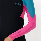 O'NEILL Girl's Reactor 2mm Long Sleeve Spring Suit Back Zip 2026/27 - Blue Curacao
