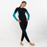 O'Neill Girl's Reactor 3/2mm Steamer Back Zip 2026/27 - Bright Blue