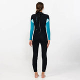 O'Neill Girl's Reactor 3/2mm Steamer Back Zip 2026/27 - Bright Blue