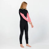 O'Neill Girl's Reactor 3/2mm Steamer Back Zip 2026 - Pink