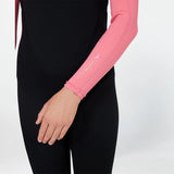 O'Neill Girl's Reactor 3/2mm Steamer Back Zip 2026 - Pink