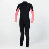 O'Neill Girl's Reactor 3/2mm Steamer Back Zip 2026 - Pink