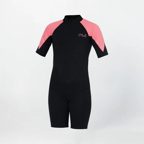 O'NEILL Girl's Reactor 2mm Spring Suit Back Zip 2026 - Pink