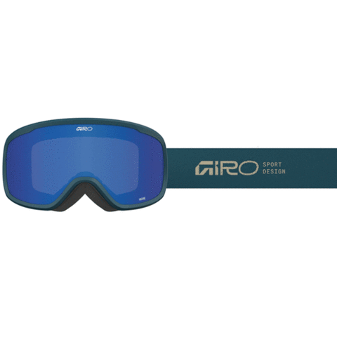 GIRO Moxie 2025 with Spare Lens - Stacked Peacock