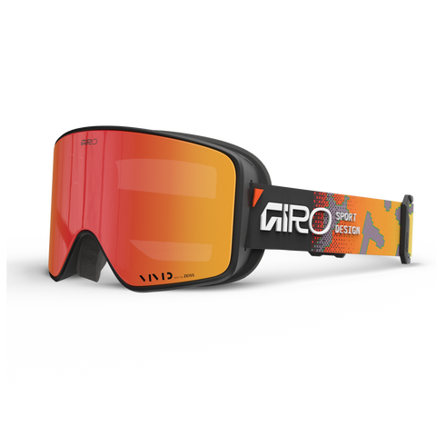 GIRO Method 2026 with Spare Vivid Infrared Lens - Pixel Drift Orange