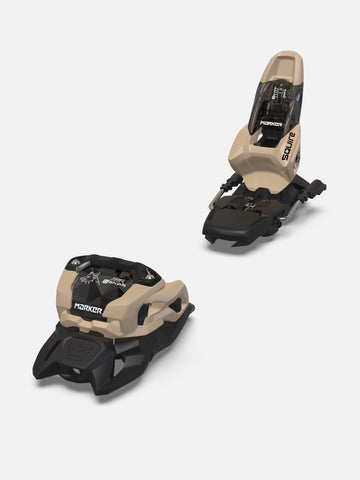 Marker Squire 11 ID 2025 Ski Bindings - Black Tan