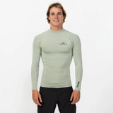 O'Neill Clean & Mean Long Sleeve Rash Vest Tee 2026/27 - Seagrass