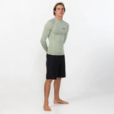 O'Neill Clean & Mean Long Sleeve Rash Vest Tee 2026/27 - Seagrass