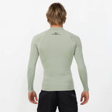 O'Neill Clean & Mean Long Sleeve Rash Vest Tee 2026/27 - Seagrass