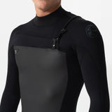 O'Neill Defender 4/3MM Chest Zip Steamer Wetsuit 2026 - Black