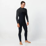 O'Neill Hyperfreak 4/3+ Chest Zip Steamer Wetsuit 2026 - Tempered Steel