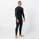 O'Neill Hyperfreak 4/3+ Chest Zip Steamer Wetsuit 2026 - Tempered Steel
