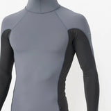 O'Neill Hyperfreak skins Long Sleeve Rashguard with Hood 2026/27 - Steel Grey