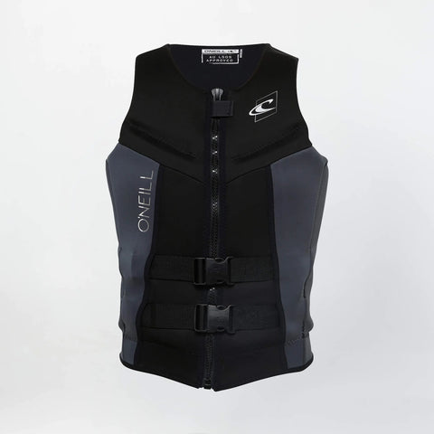 O'Neill Mens Reactor L50s Life Jacket 2026/27 - Black Out