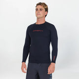 O'Neill Thermo X Long Sleeve Crew Rash Vest 2026 - Black