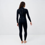 O'Neill Women's Reactor 3/2mm Flatlock Steamer Wetsuit 2026 - Black