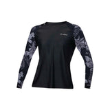O'Neill Women's Salina Long Sleeve Rash Vest 2026/27 - Tropic Noir