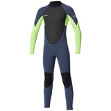 O'Neill Boys Reactor II 3/2MM Youth Wetsuit 2024 - Lime