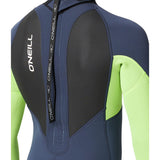 O'Neill Boys Reactor II 3/2MM Youth Wetsuit 2024 - Lime