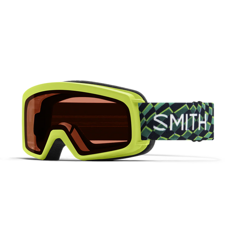 SMITH Rascal Youth Small Goggle 2026 - Electric Lime Left Turn