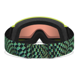 SMITH Rascal Youth Small Goggle 2026 - Electric Lime Left Turn