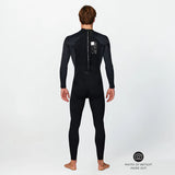 O'NEILL Reactor 3/2mm Back Zip GBS Steamer Wetsuit 2026 - Black