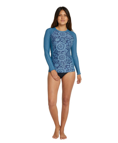 O'Neill Salina Long Sleeve UV Rash Vest - Tali Floral