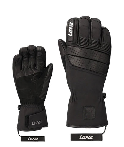 LENZ Ski Gloves Mens - Black
