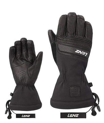 LENZ Ski Gloves Women - Black