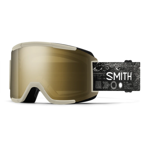SMITH Squad Goggle 2026 - Chalk Space Invader