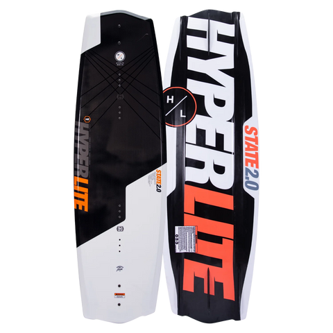 Hyperlite STATE 2.0 Wakeboard 140cm with REMIX Bindings - 2025