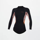O'NEILL Women's Bahia 2mm Long Sleeve Mid Spring Suit Back Zip 2026/27 - Tangerine Tile