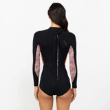 O'NEILL Women's Bahia 2mm Long Sleeve Mid Spring Suit Back Zip 2026/27 - Tangerine Tile