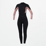 O'Neill Women's Bahia 3/2mm Steamer Chest Zip Wetsuit 2027 - Tangerine Tile
