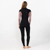O'Neill Women's Bahia 3/2mm Steamer Chest Zip Wetsuit 2027 - Tangerine Tile