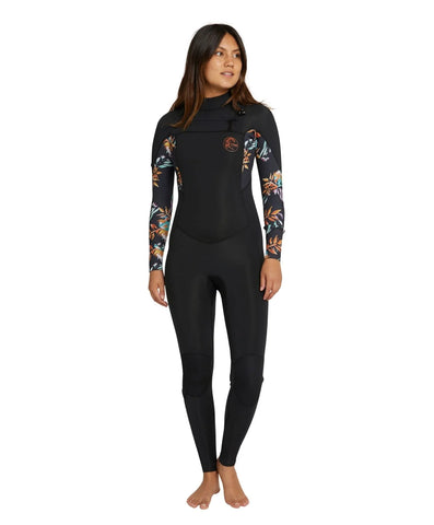 O'Neill Women's Bahia 3/2mm Steamer Chest Zip Wetsuit 2023 - Australiana