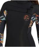 O'Neill Women's Bahia 3/2mm Steamer Chest Zip Wetsuit 2023 - Australiana