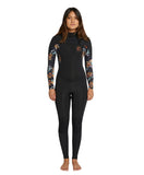 O'Neill Women's Bahia 3/2mm Steamer Chest Zip Wetsuit 2023 - Australiana