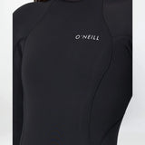 O'Neill Women's Bahia 3/2mm Steamer Back Zip Wetsuit 2027 - Black
