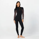 O'Neill Women's Bahia 4/3mm Chest Zip Steamer Wetsuit 2026 - Terra Weave