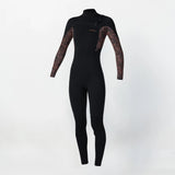O'Neill Women's Bahia 4/3mm Chest Zip Steamer Wetsuit 2026 - Terra Weave